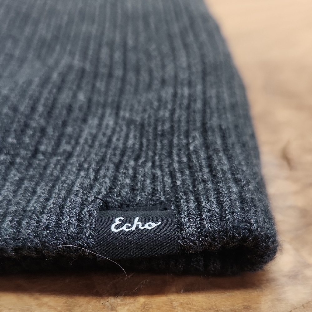 Echo Charcoal Knit Hat - Picture 2 of 3